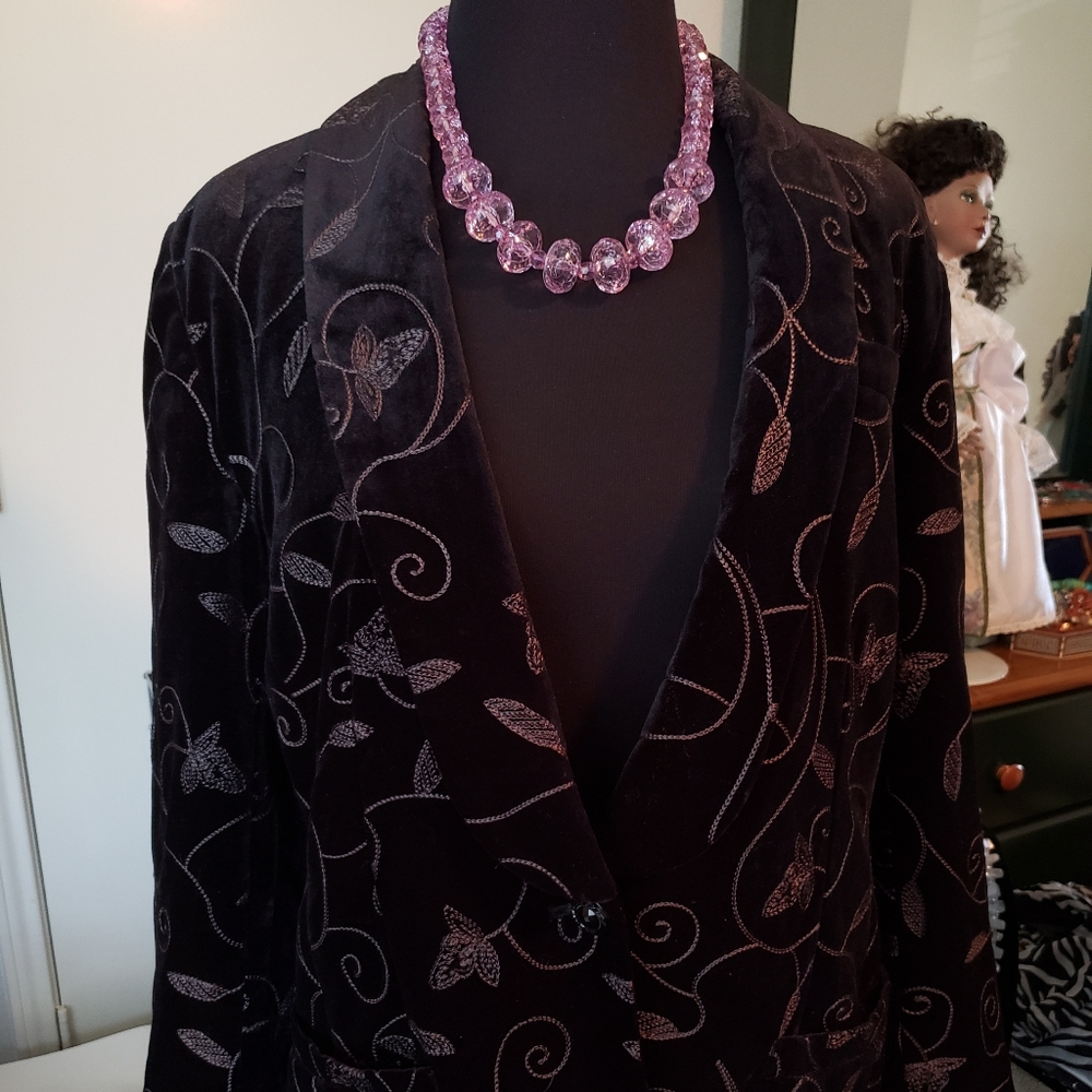 Velour Jacket
